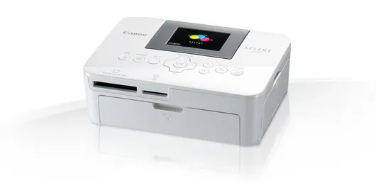 Canon SELPHY CP1000 – termosublimační fototiskárna 10 × 15 cm, naklápěcí displej 6,8 cm, tisk z karty a fotoaparátu, bílá