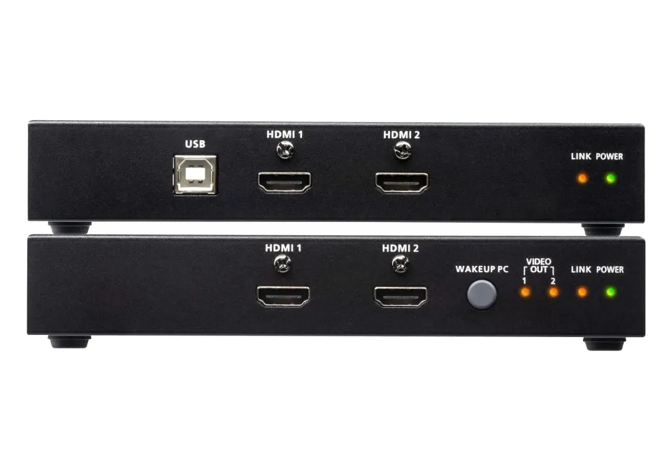 ATEN USB HDMI Dual View HDBaseT 2.0 KVM Extender