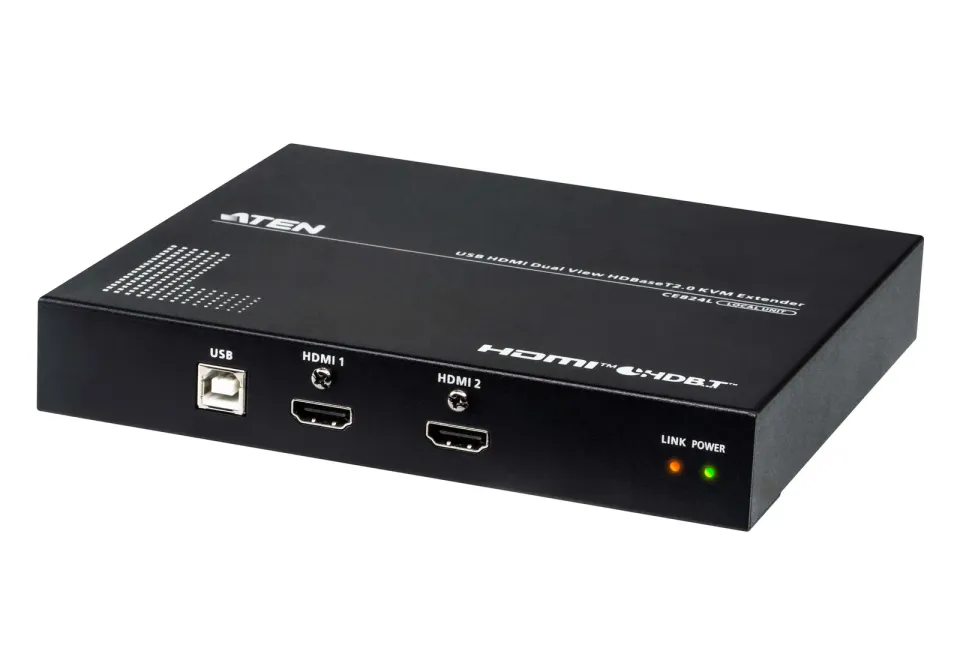 ATEN USB HDMI Dual View HDBaseT 2.0 KVM Extender