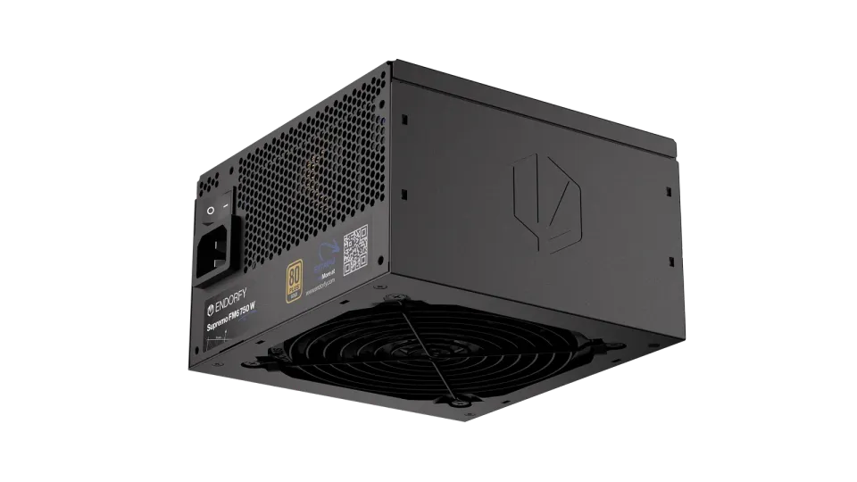 Endorfy Supremo FM6 Gold, Zdroj, ATX, 750W, aktivní PFC, 120mm ventilátor, odpoj
