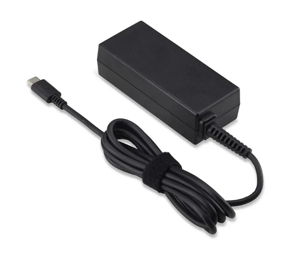 ACER 45W_USB Type C Adapter, Black - pro zařízení s USB C, EU POWER CORD (RETAIL PACK)