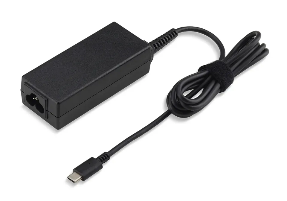 ACER 45W_USB Type C Adapter, Black - pro zařízení s USB C, EU POWER CORD (RETAIL PACK)
