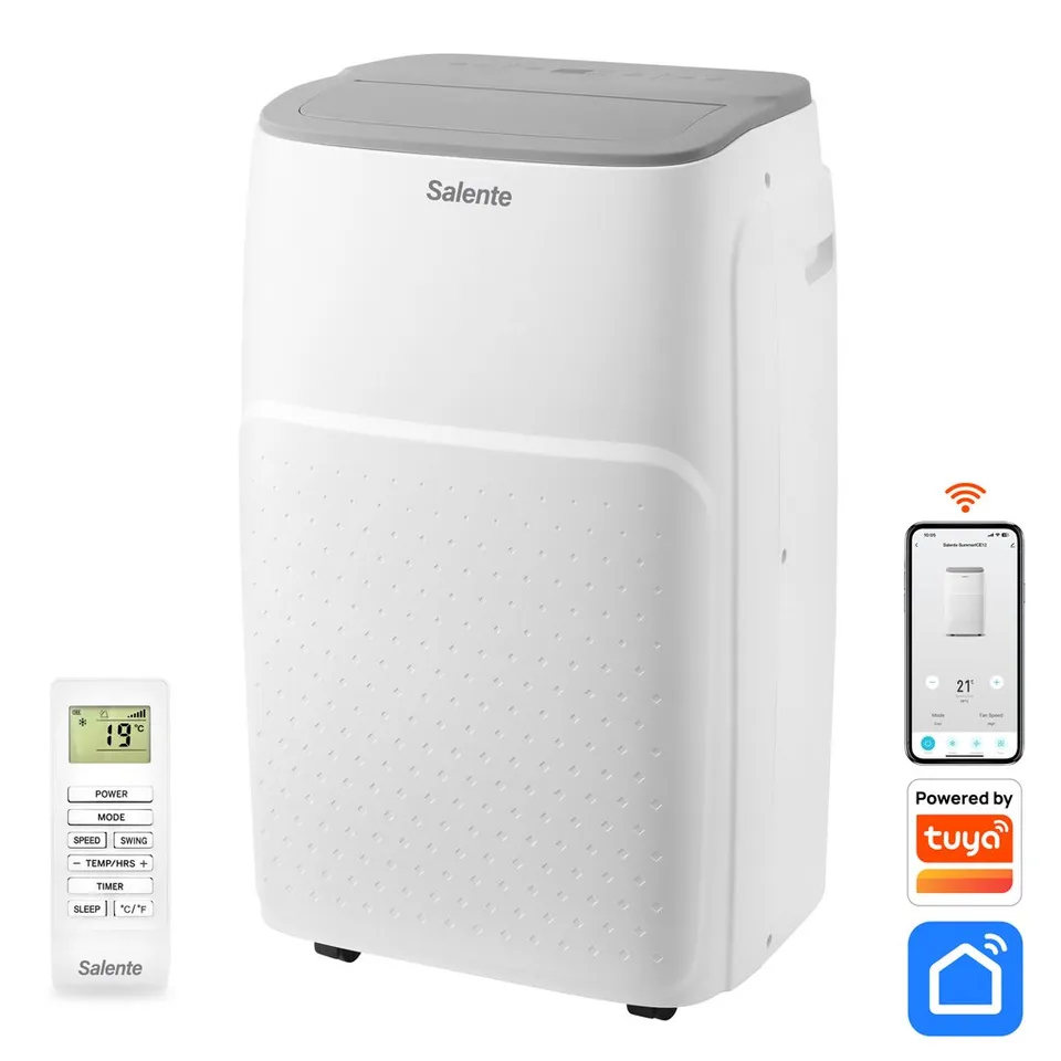 Salente SummerICE12, chytrá mobilní klimatizace, 12000 BTU, WiFi+Bluetooth, dálk