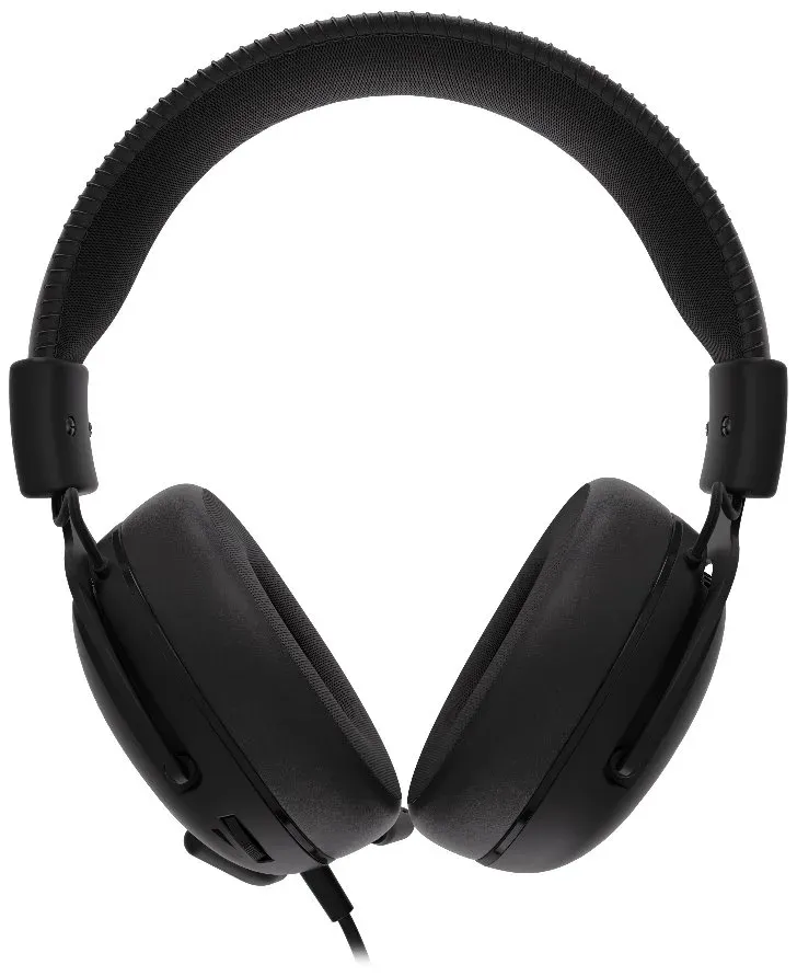 Krux headset Crave RGB / drátový / 3,5mm jack / USB / RGB podsvícení sluchátek / černý