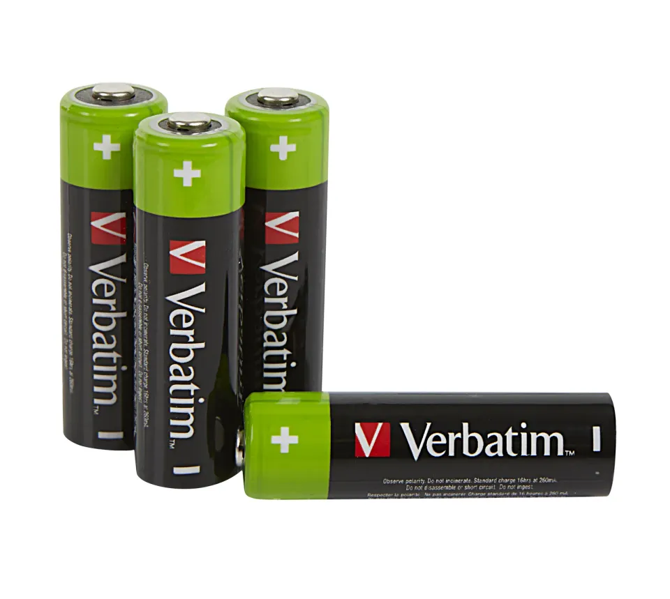 VERBATIM Nabíjecí baterie AA Premium 4-Pack 2500 mAh