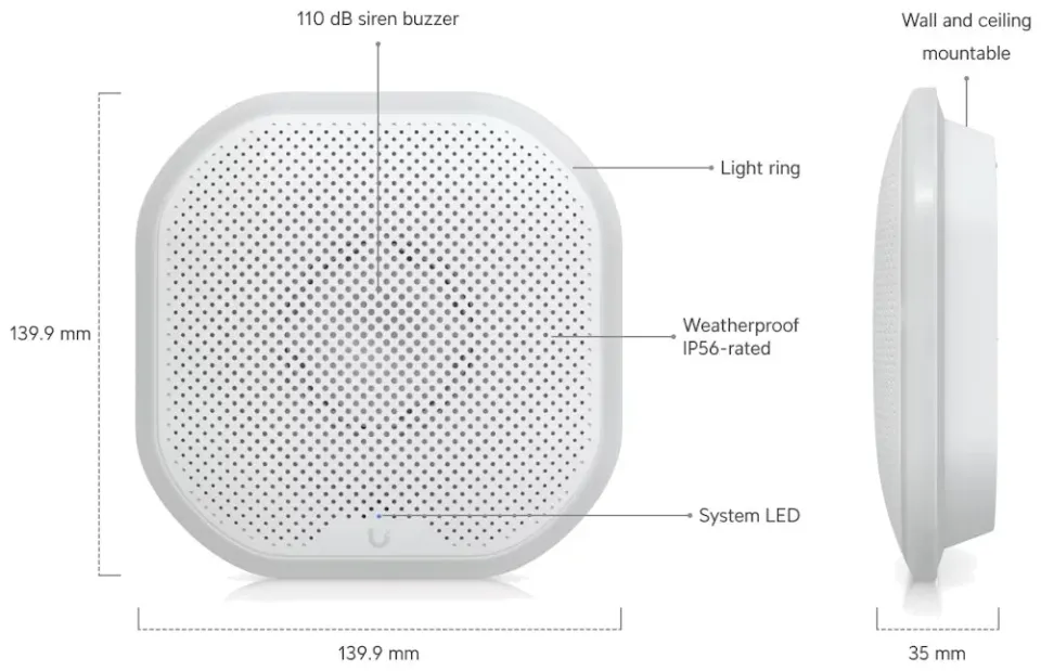 UBNT UP-Siren-PoE