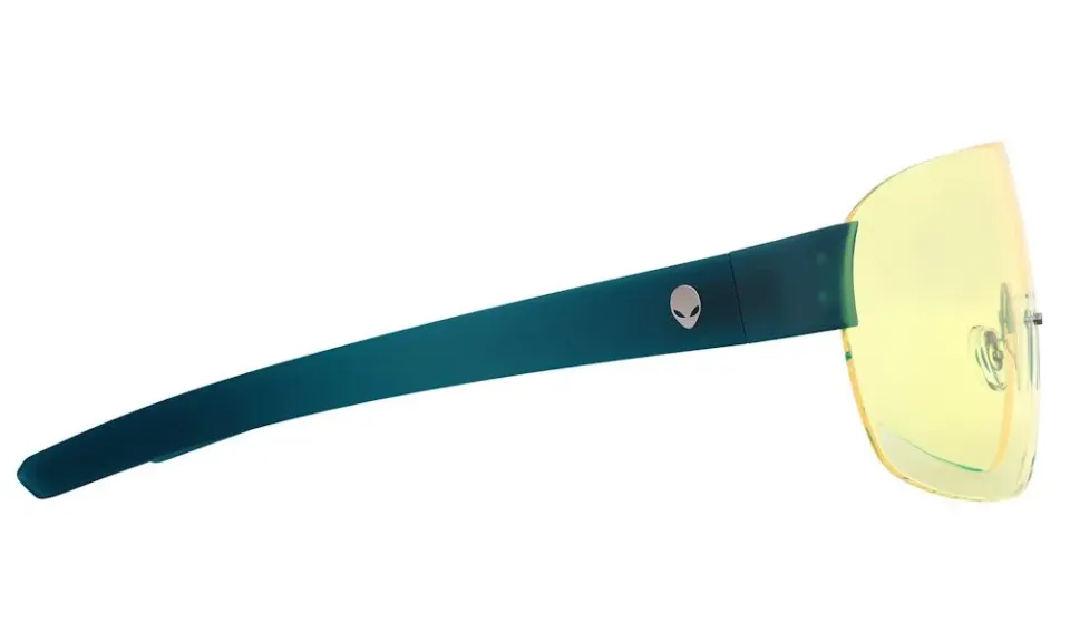 GUNNAR kancelářske/herní brýle ALIENWARE BERMUDA TRIANGLE * LIQUID TEAL *jantárová skla * BLF 65 * GUNNAR focus