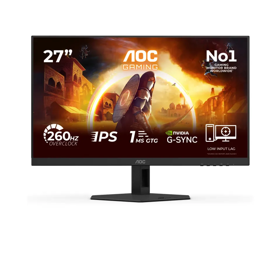 AOC Gaming/27G4ZRE/27"/IPS/FHD/260Hz/0,3ms/Černá/3R