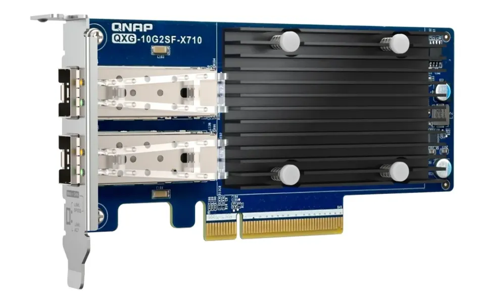 QNAP QXG-10G2SF-X710 rozšiřující karta 2x 10Gb SFP+ pro PC i NAS