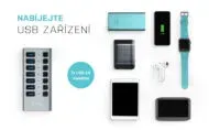 i-tec USB 3.0 Charging HUB 7 Port + Power Adapter 36 W