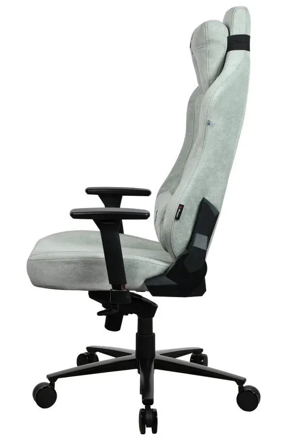 AROZZI herní židle VERNAZZA Soft Fabric Pearl Green/ povrch Elastron/ perlově zelená