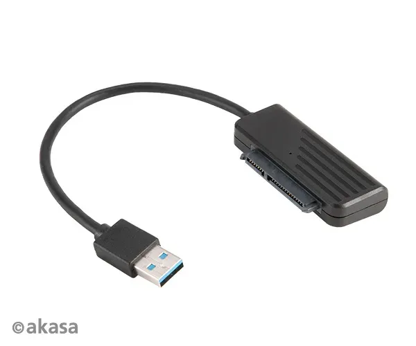 AKASA USB 3.1 adaptér pro 2,5" HDD a SSD - 20 cm