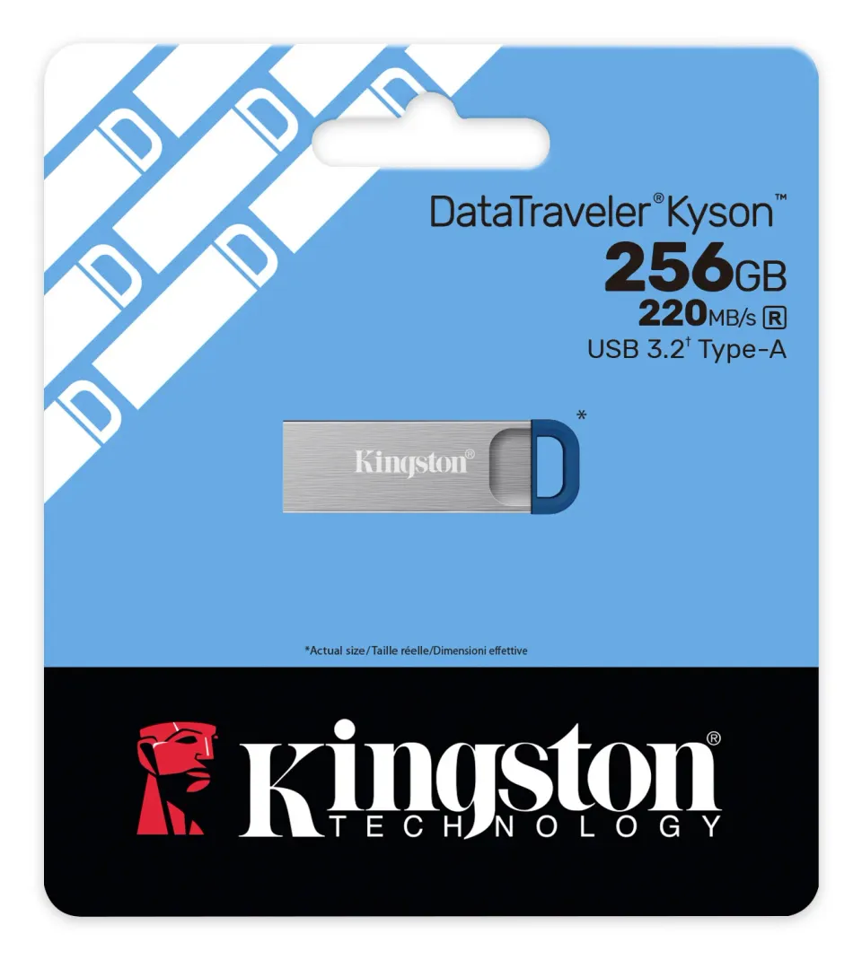 256GB Kingston USB 3.2 DT Kyson G2 220MB/s