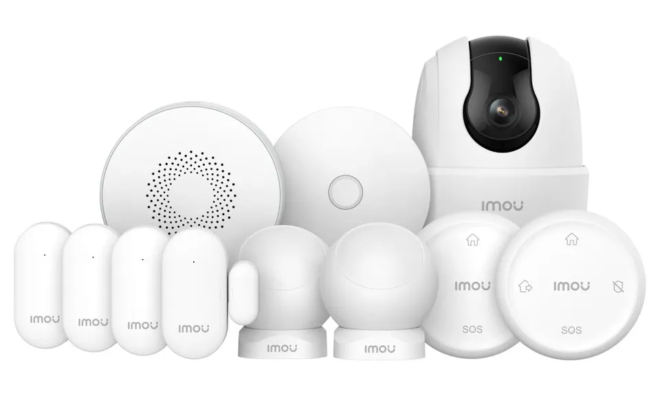 Imou chytrý Alarm kit3/ brána ZG2S/ bezdrátové senzory/ siréna/ kamera Ranger 2C/ DO/ Wi-Fi/ Zigbee 3.0/ CZ app