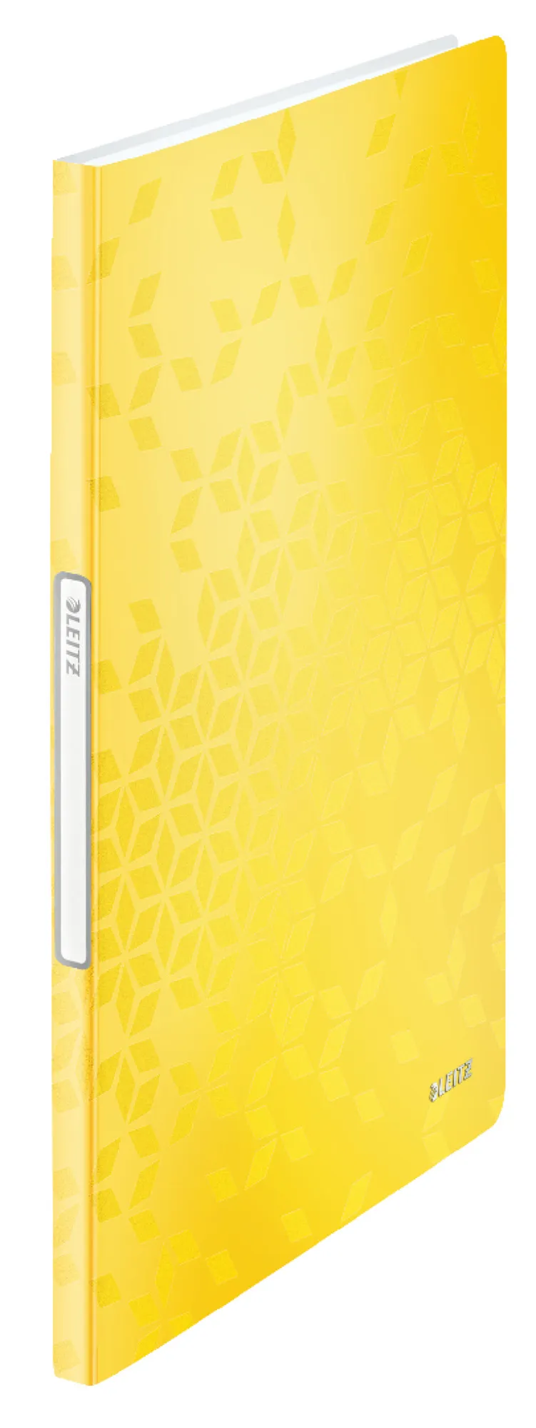 LEITZ Katalogová kniha WOW, PP, 20 kapes, žlutá