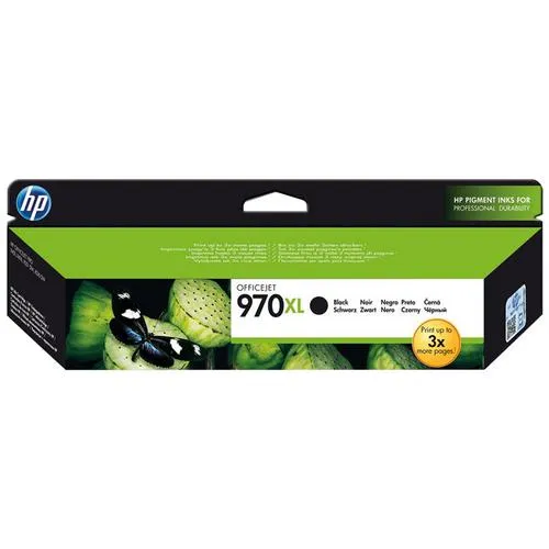 HP CN625AE originální náplň černá č.970XL velká black (cca 9200 stran, black, pro OJ Pro X476dw, X576dw, X451dw, X551dw