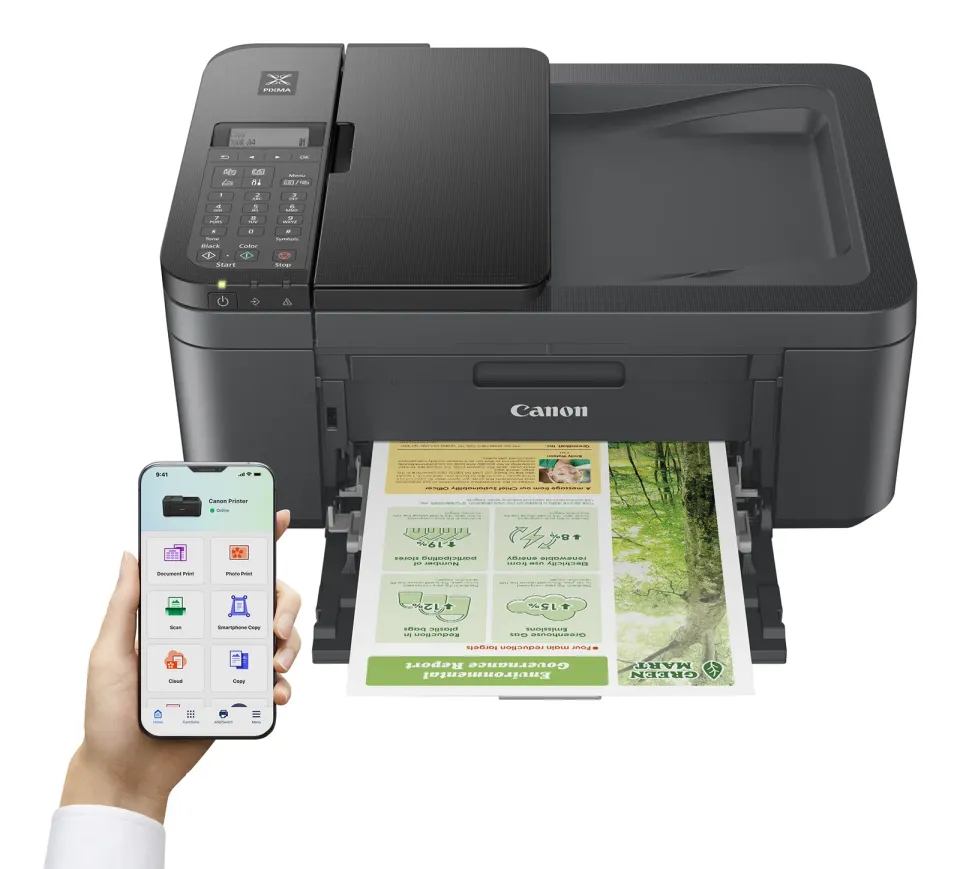 Canon PIXMA Tiskárna TR4755i black- barevná, MF (tisk,kopírka,sken,cloud), ADF, USB,Wi-Fi