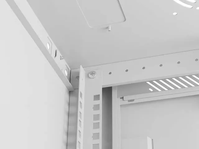 LANBERG NÁSTĚNNÁ INSTALAČNÍ SKŘÍŇ 19" 4U 600X450 ŠEDÁ KOVOVÁ DVÍŘKA (PLOCHÉ BALENÍ)