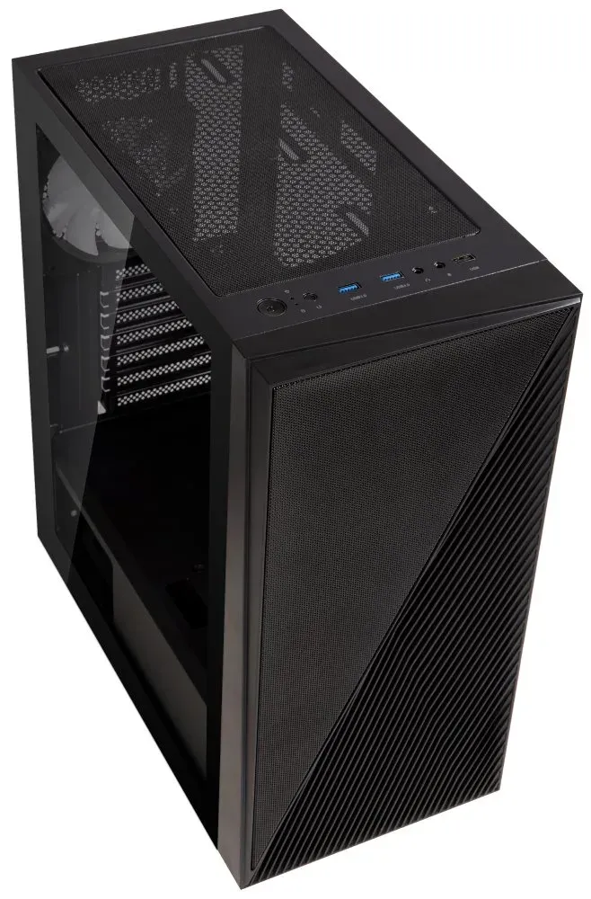 BitFenix skříň Helios / ATX / 4x120mm RGB fan / 2xUSB 3.0 / USB 2.0 / tvrzené sklo / černá