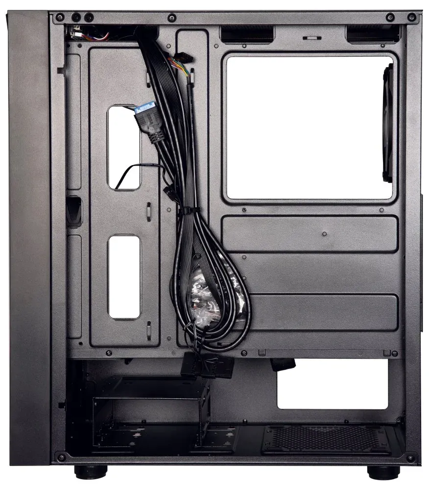 BitFenix skříň Helios / ATX / 4x120mm RGB fan / 2xUSB 3.0 / USB 2.0 / tvrzené sklo / černá