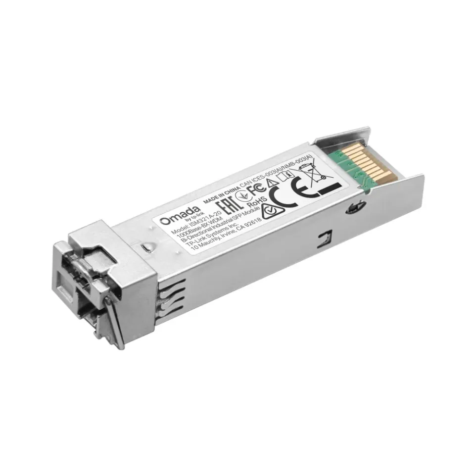TP-Link ISM321A-20 1000Base-BX WDM jednovláknový průmyslový SFP modul