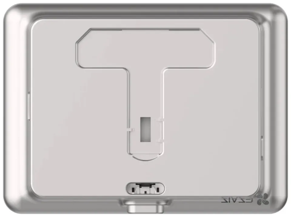 EZVIZ chytrý dveřní videotelefon DP2C/ Wi-Fi/ kamera 1080p/ H.265/ kukátko/ zvonek/ IR do 5 m/ PIR/ LCD 4,3"/ stříbrný
