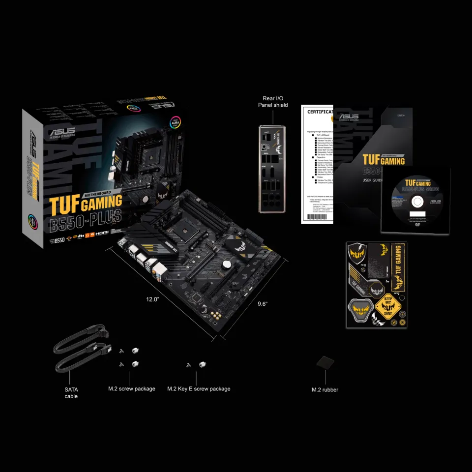 ASUS MB TUF GAMING B550-PLUS soc.AM4 B550 DDR4 ATX M.2 HDMI DP