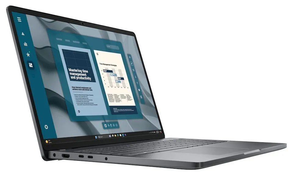 DELL Pro 16 PC16255/ AMD Ryzen 3 210/ 8GB/ 512GB SSD/16" FHD+/ FPR/ W11Pro/ 3Y PS on-site/ bez adaptéru