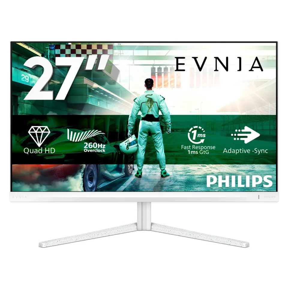 Philips Evnia/27M2N3501PA/27"/IPS/QHD/260Hz/1ms/Bílá/3R