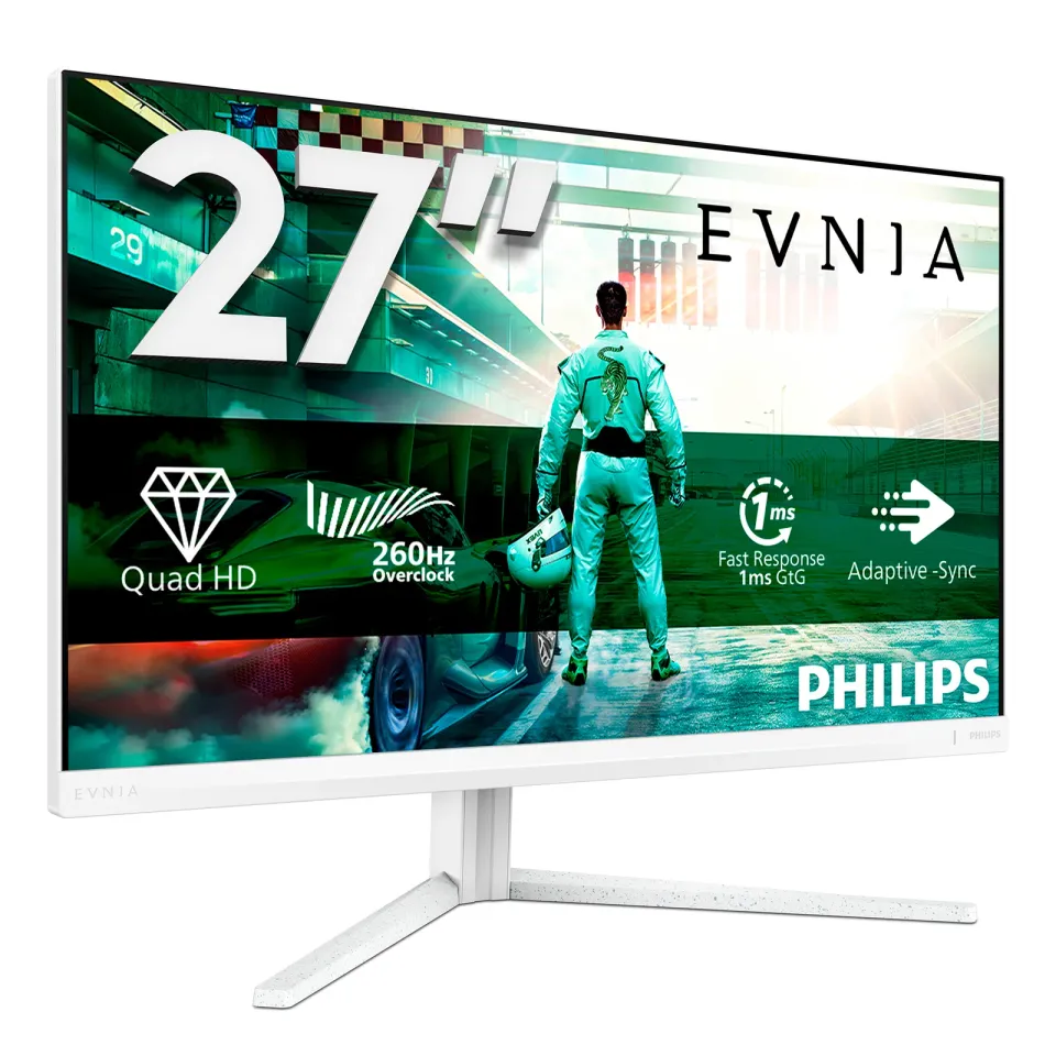 Philips Evnia/27M2N3501PA/27"/IPS/QHD/260Hz/1ms/Bílá/3R