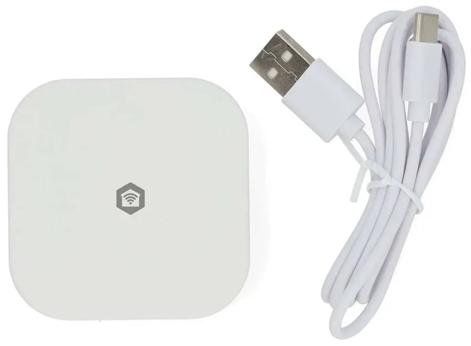 Nedis WIFIZBT10WT Brána SmartLife| Bluetooth® / Zigbee 3.0 | 50 Zařízení | Napáj