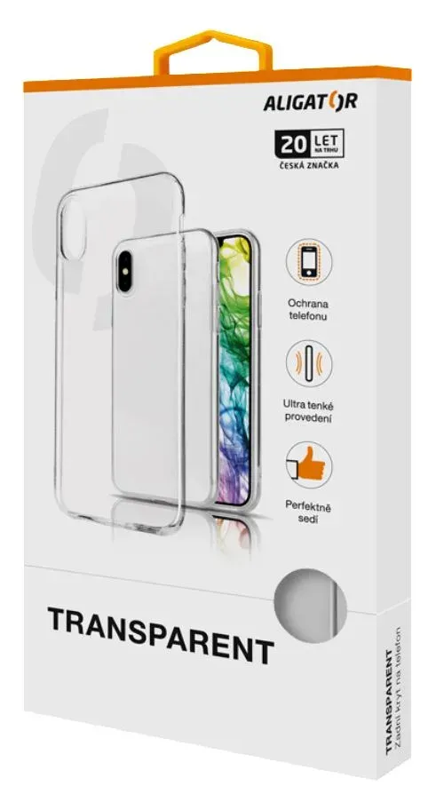 ALIGATOR Pouzdro Transparent Apple iPhone 6/6S