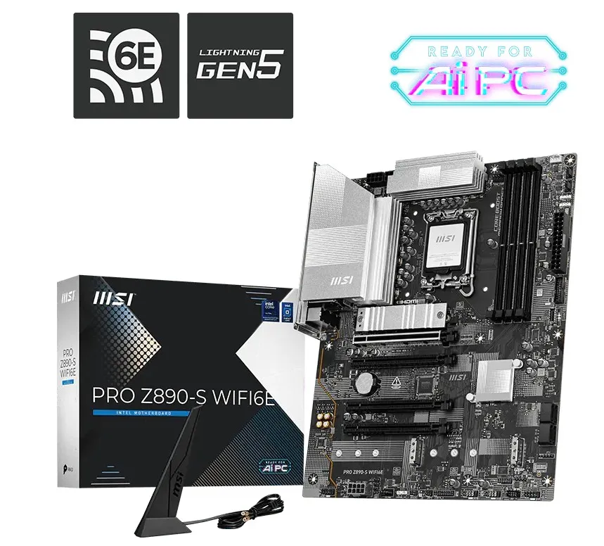 PRO Z890-S WIFI6E/LGA 1851/ATX