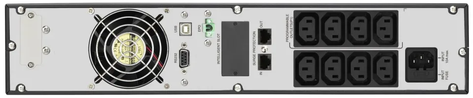 FSP UPS Eufo RT 1.1K 2U, 1100 VA/990 W, line-interactive