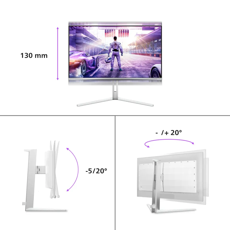 Philips LCD herní 27M2N8500 27" QD-OLED/2560x1440@360Hz/0,03ms/1000cd/2xHDMI/DP/