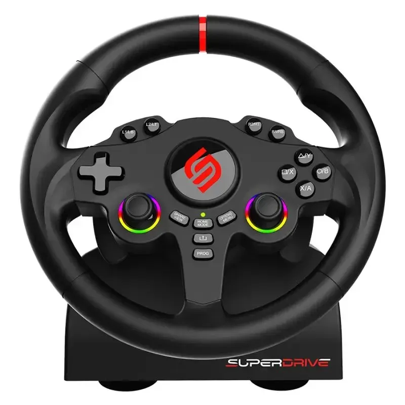 SUPERDRIVE Sada volantu a pedálů 220 RS/ PS4/ Xbox One/ Switch 1+2/ PC