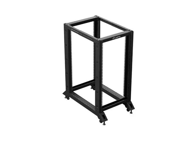 LANBERG OTEVŘENÝ RACK 22U 600X1000 ČERNÝ