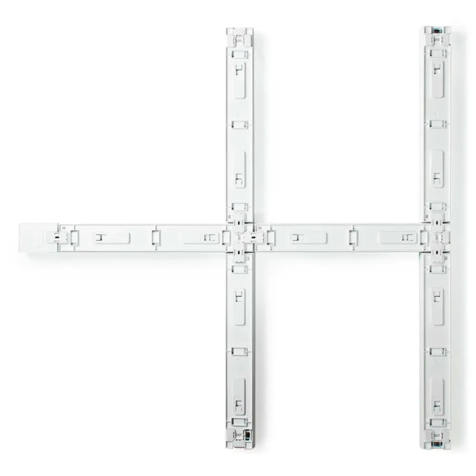 NEDIS Wi-Fi chytré dekorativní světlo/ Nástěnný Bar/ 140 lm/ RGBIC / IP20/ teplá bílá/ 100000 K/ 10 W/ ABS