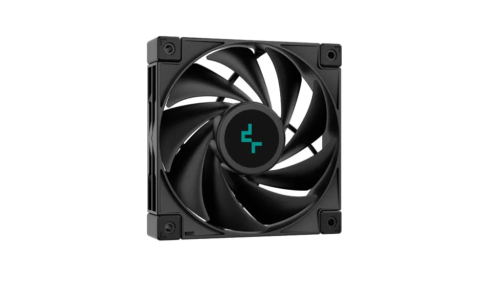 DEEPCOOL CPU Chladič AK400, 1x120mm, LGA1851, AM5, černá
