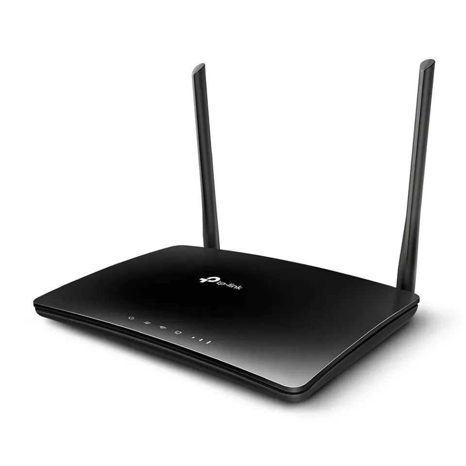 TP-LINK TL-MR6400 wifi 300Mbps 4G LTE router, 1x WAN, 3xLAN,SIM SLOT,2xint. wifi antena, 2x LTE odpojitelná antena