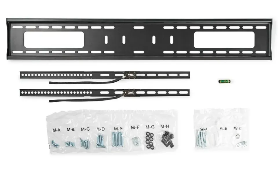 Nedis TVWM3050BK - Pevný Nástěnný Držák TV | 60-100" | Max. 75 kg | Vzdálenost o
