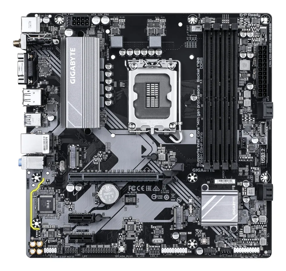 GIGABYTE B760M D3HP WIFI6/LGA 1700/mATX