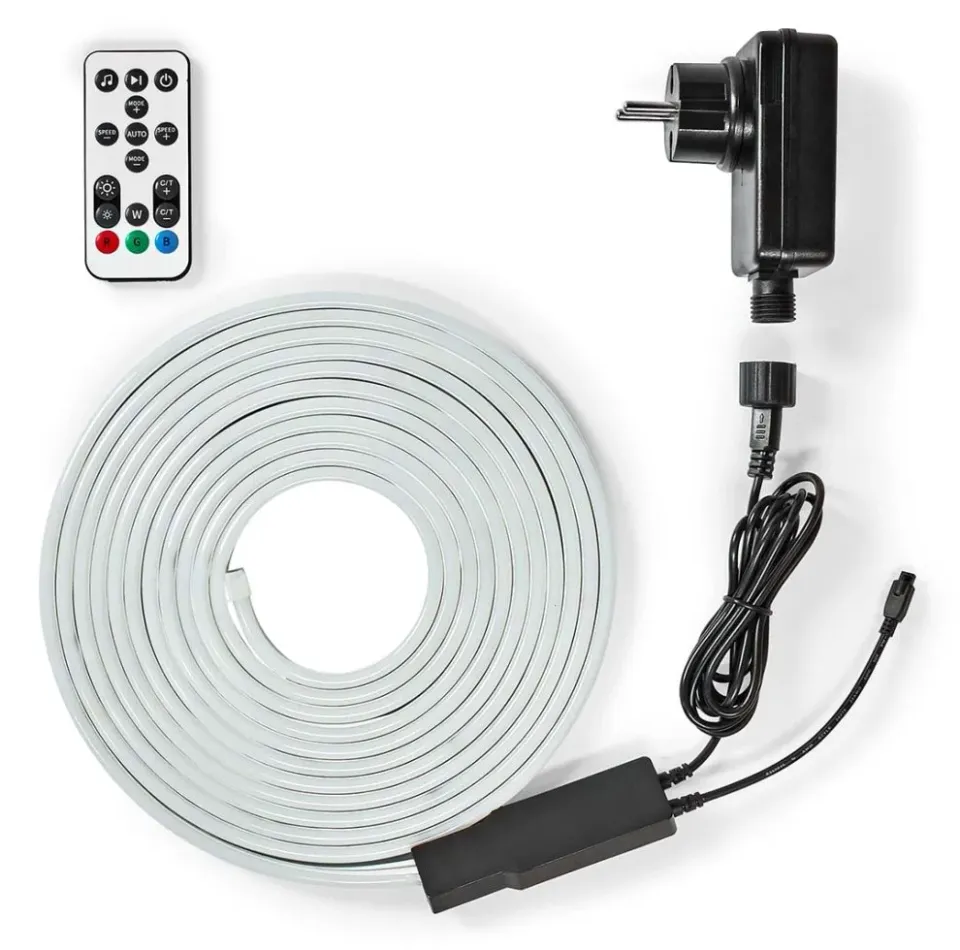 Nedis WIFILN51CRGB Smart Full Color LED pásek Wi-Fi | Více barev | 5000 mm | IP6