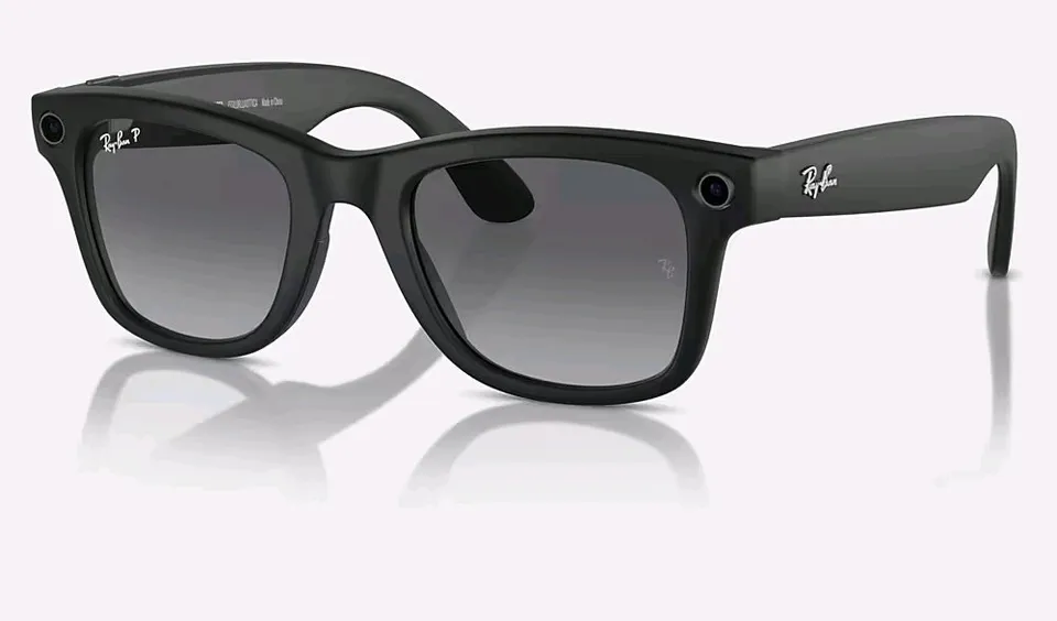 Meta Ray-Ban Wayfarer, AI brýle, Matte Black, Polarized Gradient Graphite