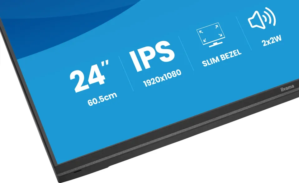 iiyama ProLite/X2497HSU-B1/23,8"/IPS/FHD/120Hz/4ms/Černá/5R