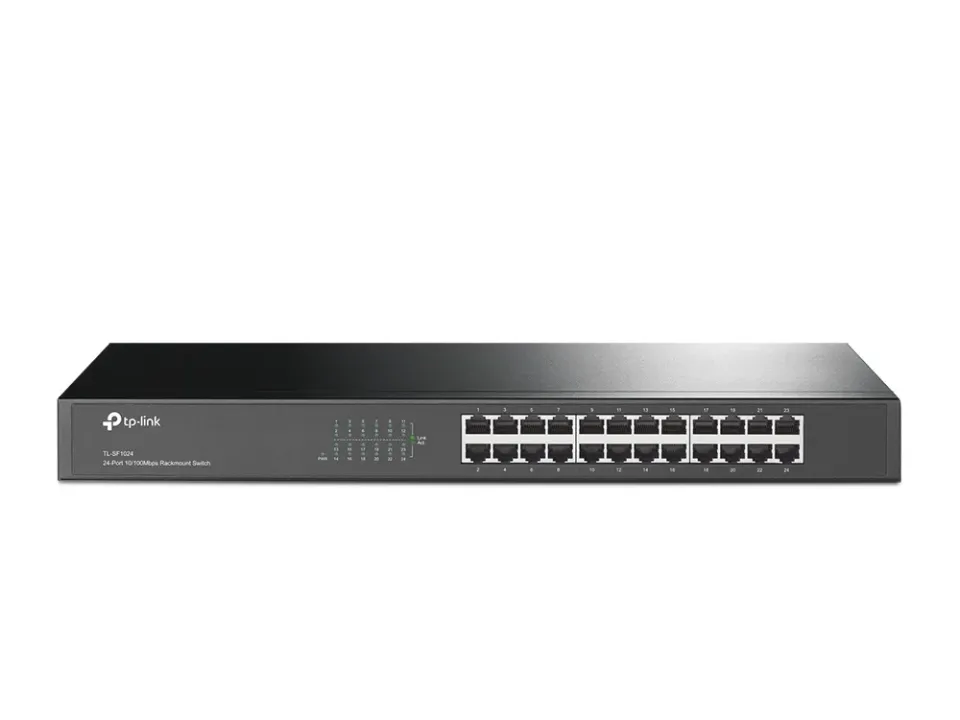 TP-LINK TL-SF1024 24-Port 24xTP 10/100Mbps 24-Port Switch Rackmount