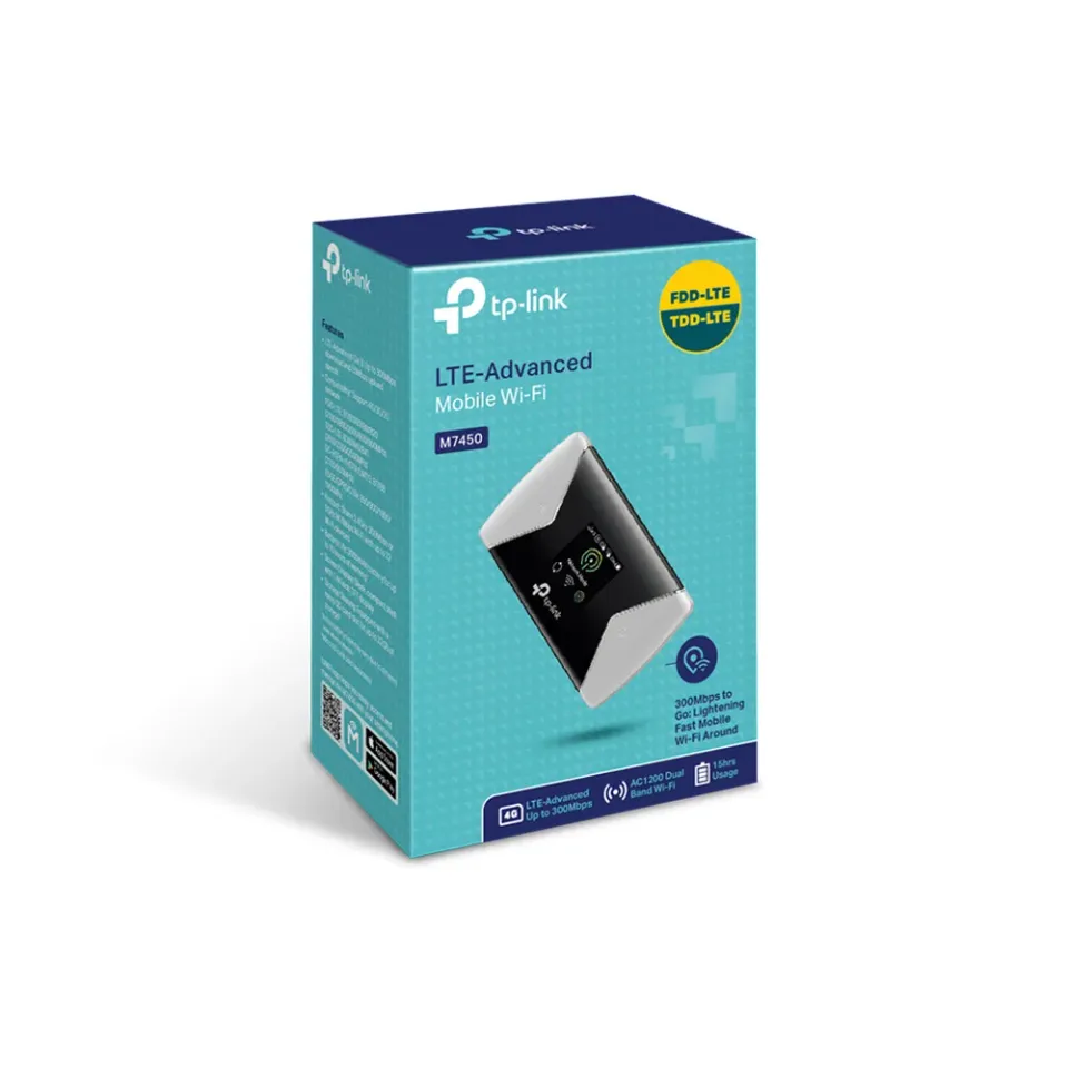 TP-LINK M7450 300 Mbps pokročilé LTE Mobilní Wi-Fi