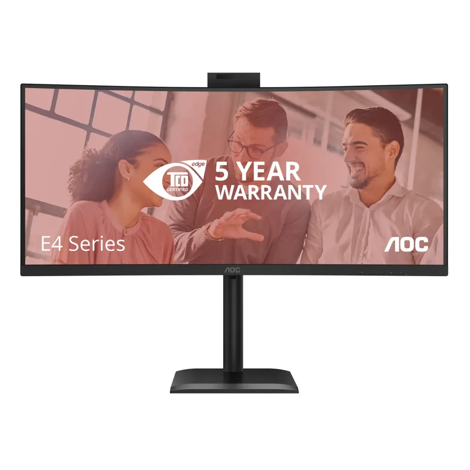 AOC LCD CU34E4CW 34" zakřivený VA/3440x1440@120Hz/4ms/350cd/2xHDMI/DP/4xUSB/USB-