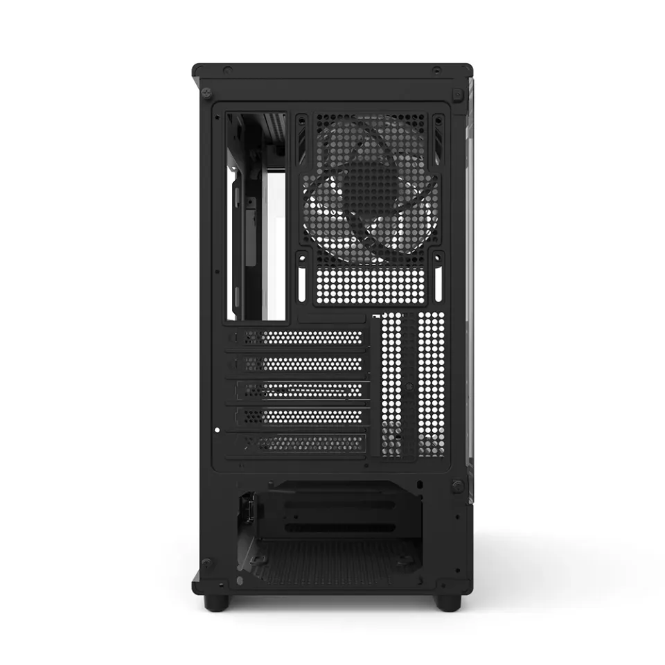 Zalman skříň P10 Black / miniT / 1x120mm fan ARGB / USB 3.0 / USB-C / temperované sklo / černá