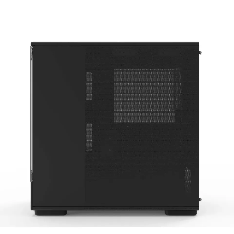 Zalman skříň P10 Black / miniT / 1x120mm fan ARGB / USB 3.0 / USB-C / temperované sklo / černá